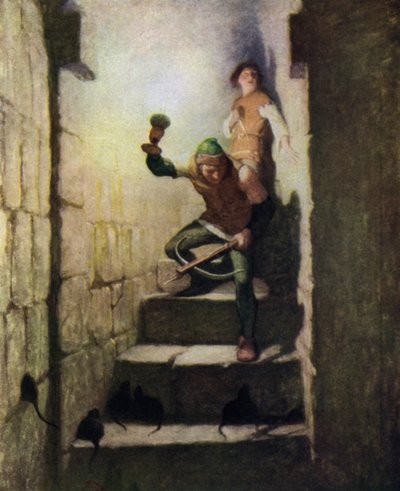 Illustrazione per La Freccia Nera di Robert Louis Stevenson da Newell Convers Wyeth